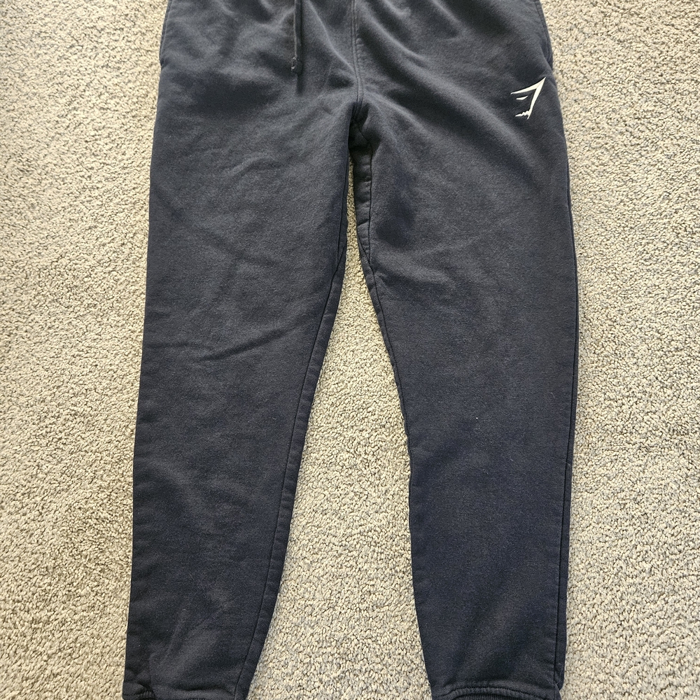 Gymshark Black Logo Jogger Sweatpants